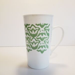 Starbucks Green Floral Design Mug (2016)